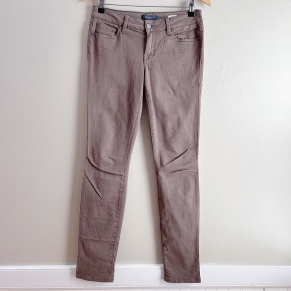 Anthropologie Level 99 Lily Skinny Straight Jeans in Desert Sand, Size 28 - Picture 2 of 13